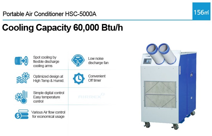 Điều hòa di động HSC-5000A